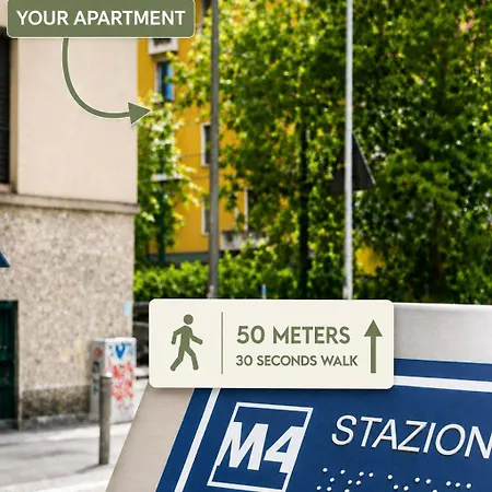 Luma - 2 Steps Metro - Duomo&linate Direct - Ac - Balcony